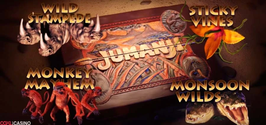 Новый онлайн слот от Netent - "Jumanji" 1 Новый онлайн слот от Netent - "Jumanji"