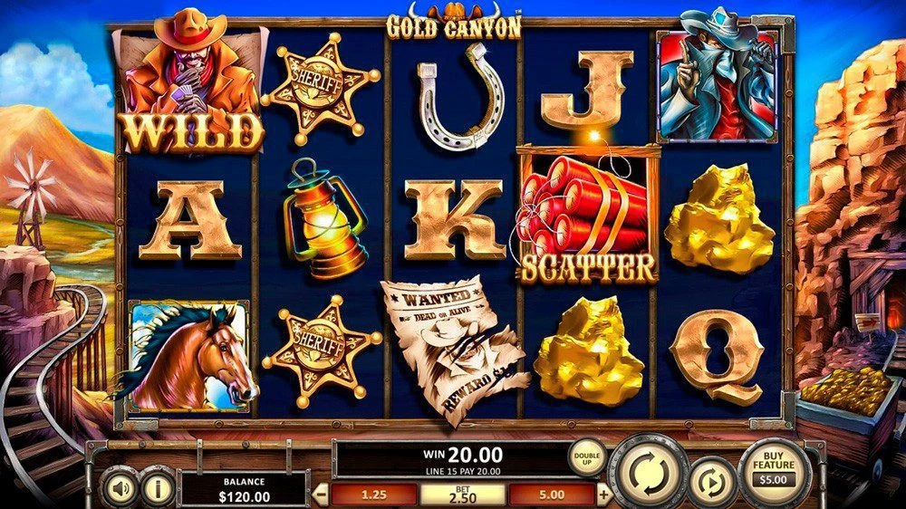 Gold Canyon (Золотой Каньон) от Betsoft Gaming 1 Gold Canyon (Золотой Каньон) от Betsoft Gaming