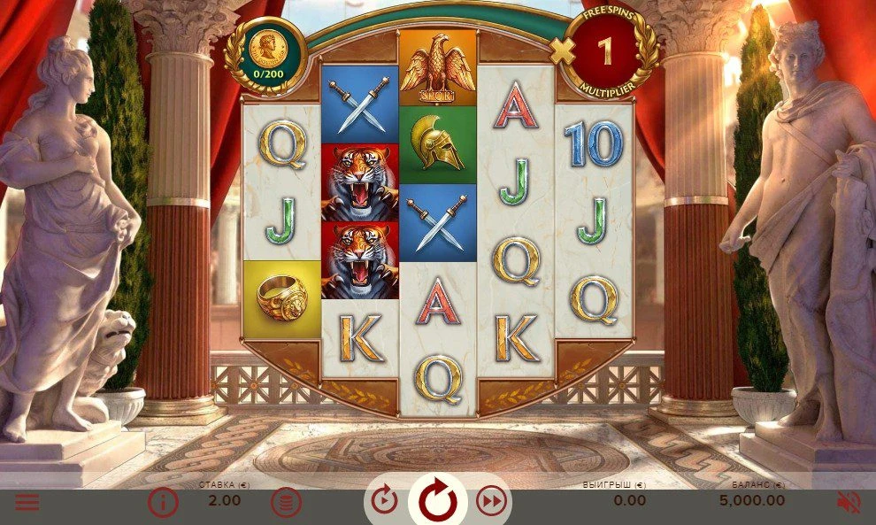 Rome: The Golden Age (Рим: Золотой Век) от NetEnt 3 Rome: The Golden Age (Рим: Золотой Век) от NetEnt