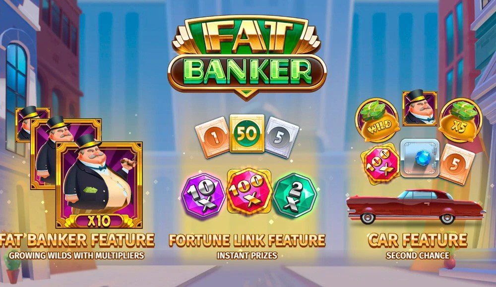 Fat Banker (Толстый Банкир) от Push Gaming 2 Fat Banker (Толстый Банкир) от Push Gaming