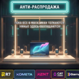 Черная пятница в Kometa, Arkada, Daddy: забери MacBook Air M4