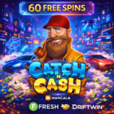 Бонус 60 фриспинов в Catch N Cash | Fresh