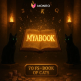 Monro: Бонус-код на 70 фриспинов в слоте Book Of Cats